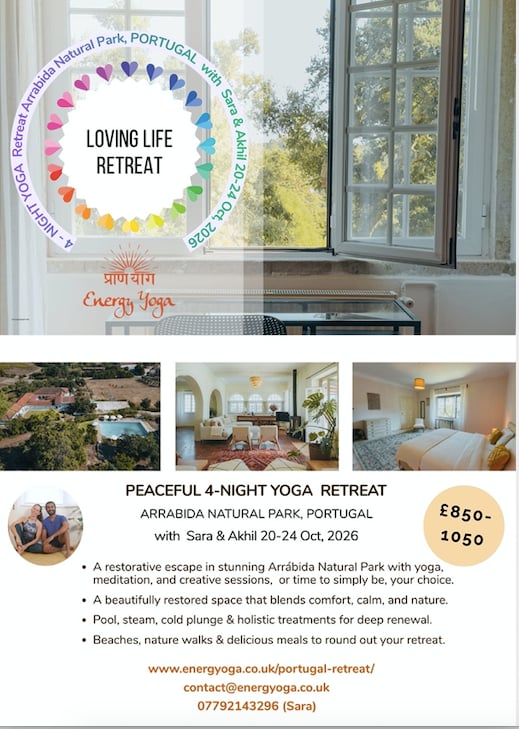 Kærligt liv-retreat i Portugal