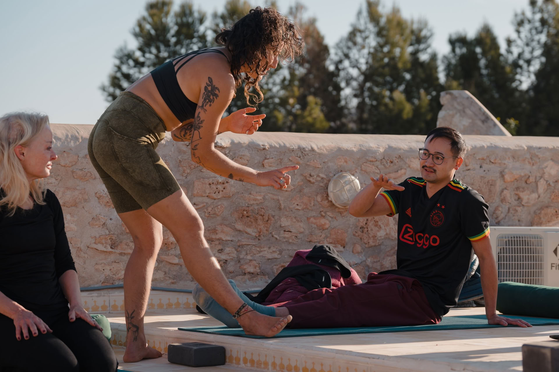 Inspirerende AcroYoga-retreat