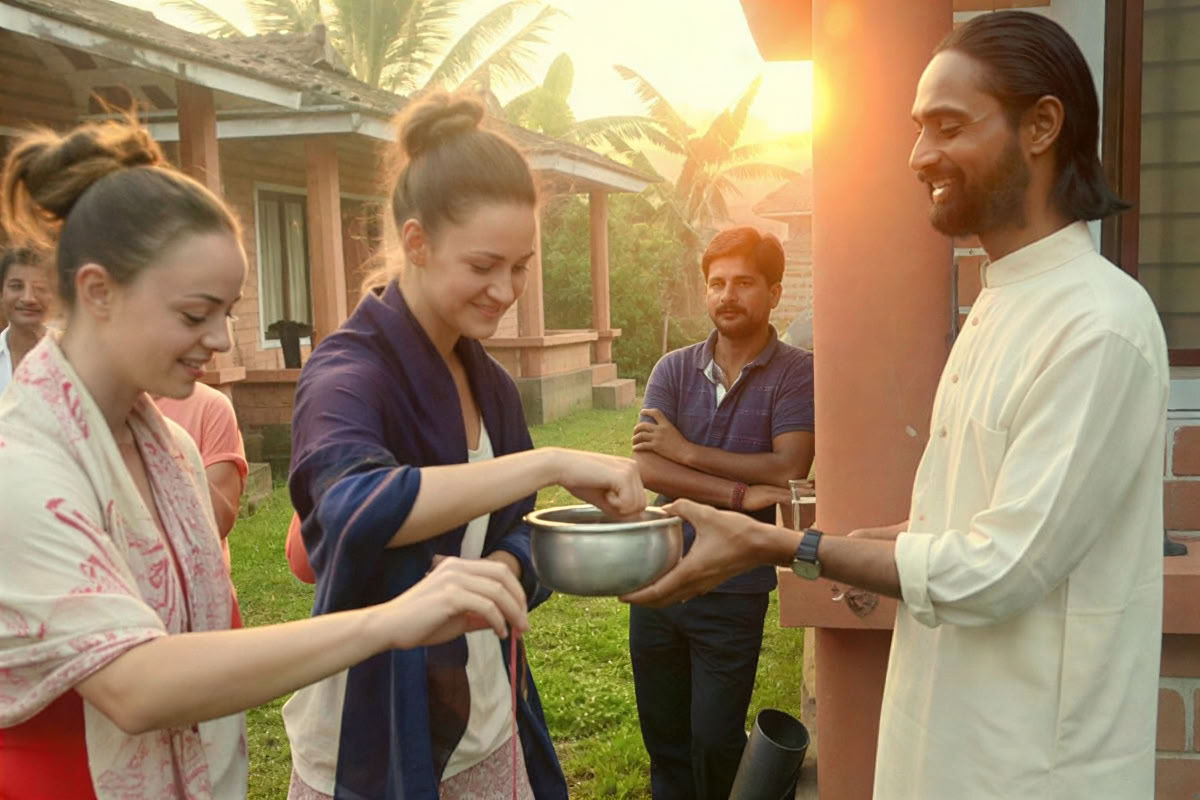 Reiki-uddannelse / Reiki-healingsretreat i Indien