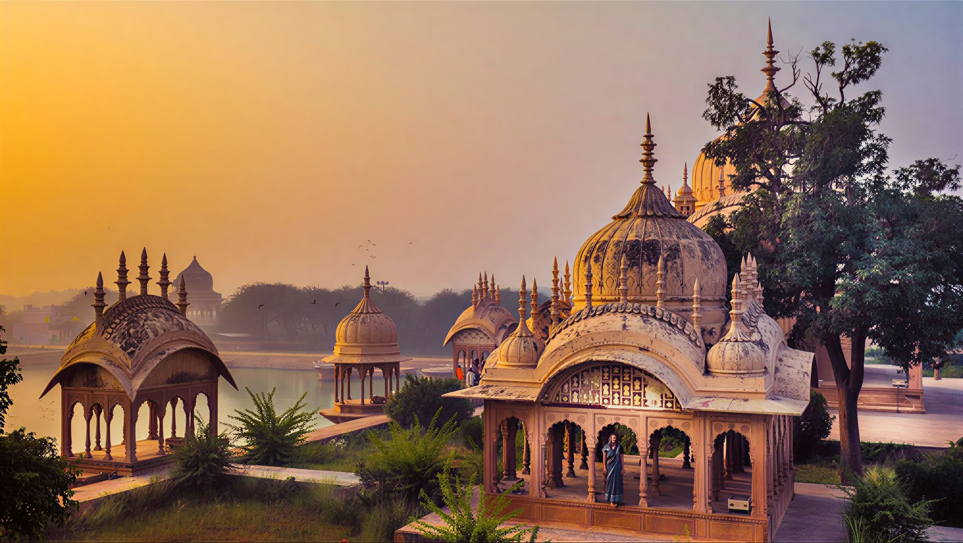 'Himalayas' ånd' tur + Holi-festival i Indien