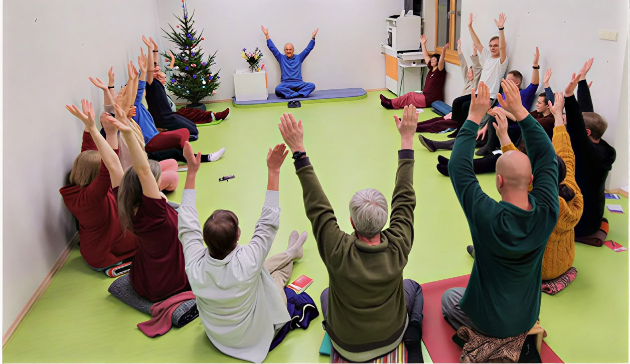 Meditationsskole – 8. meditation - Enhed mellem krop, sind og sjæl