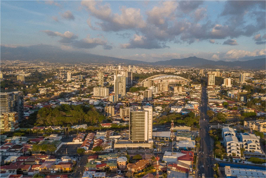 Byrundtur i San José
