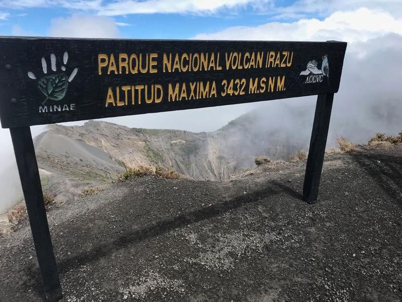 Irazú-vulkanen og de termiske bade på Hacienda Orosi