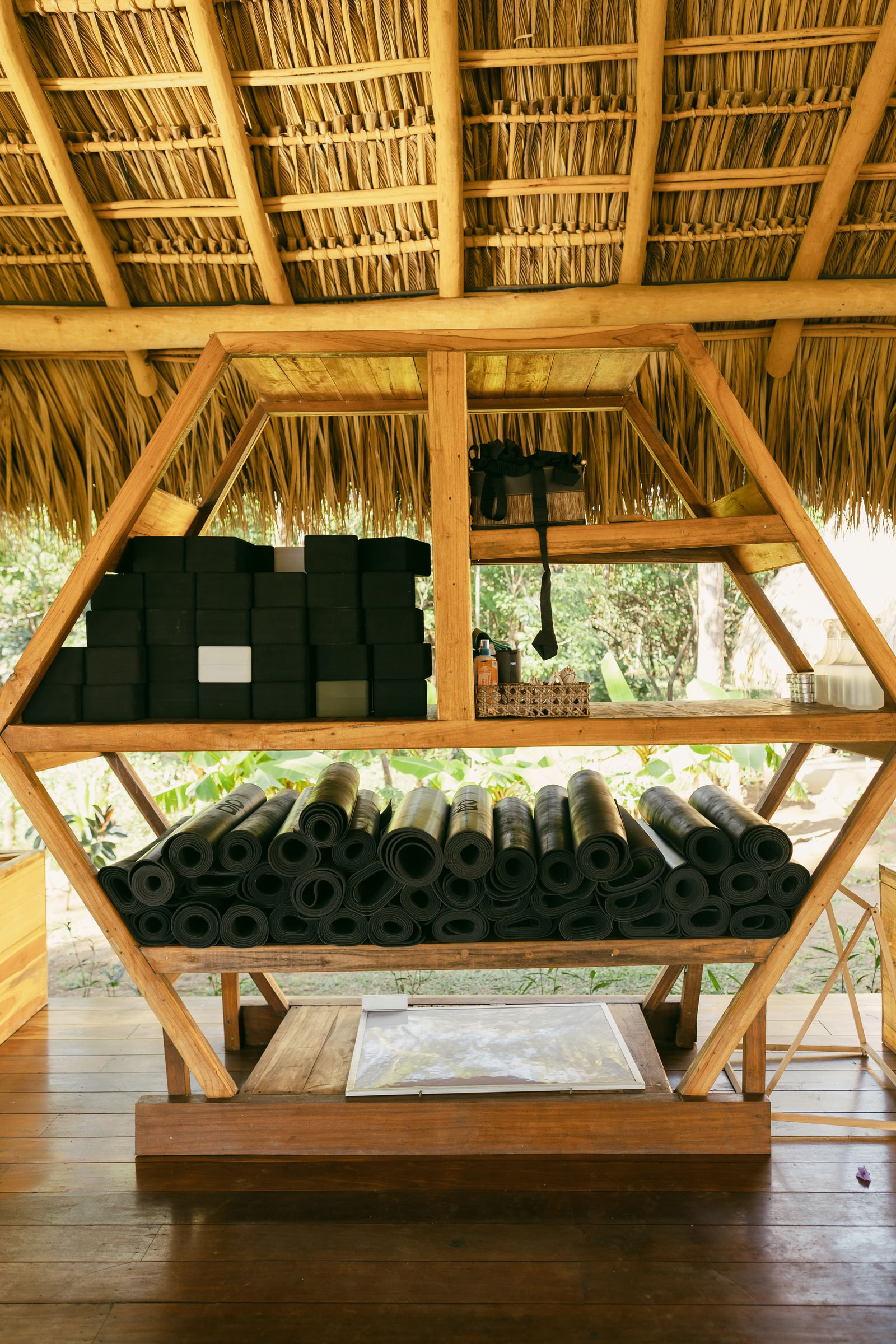 Ren tilstedeværelse yoga-retreat