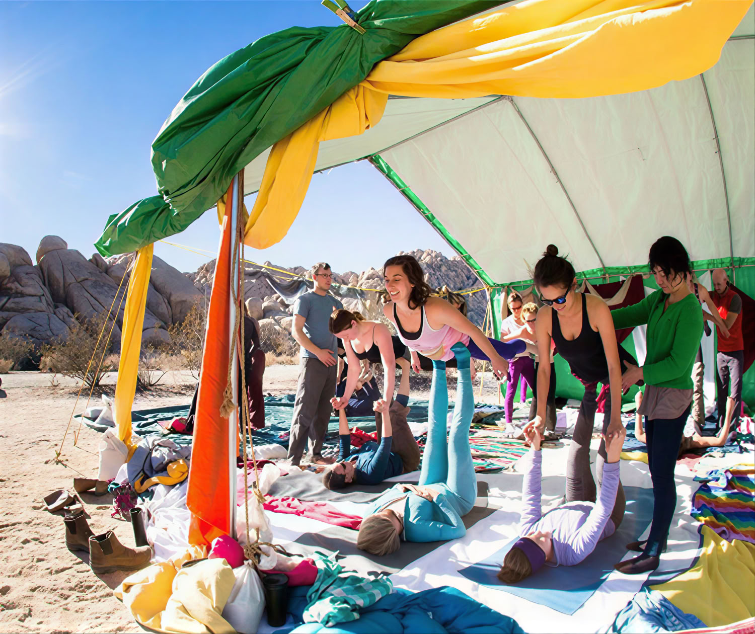 Yoga- og klatreretreat – Acro