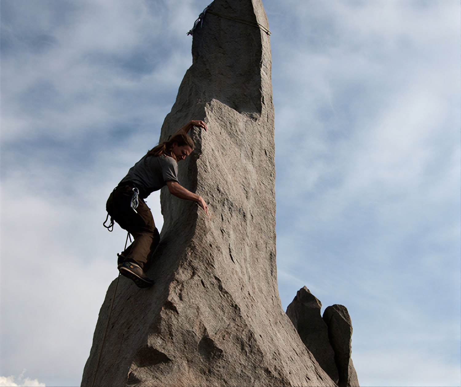 Nordgrenen af Big Pine Creek