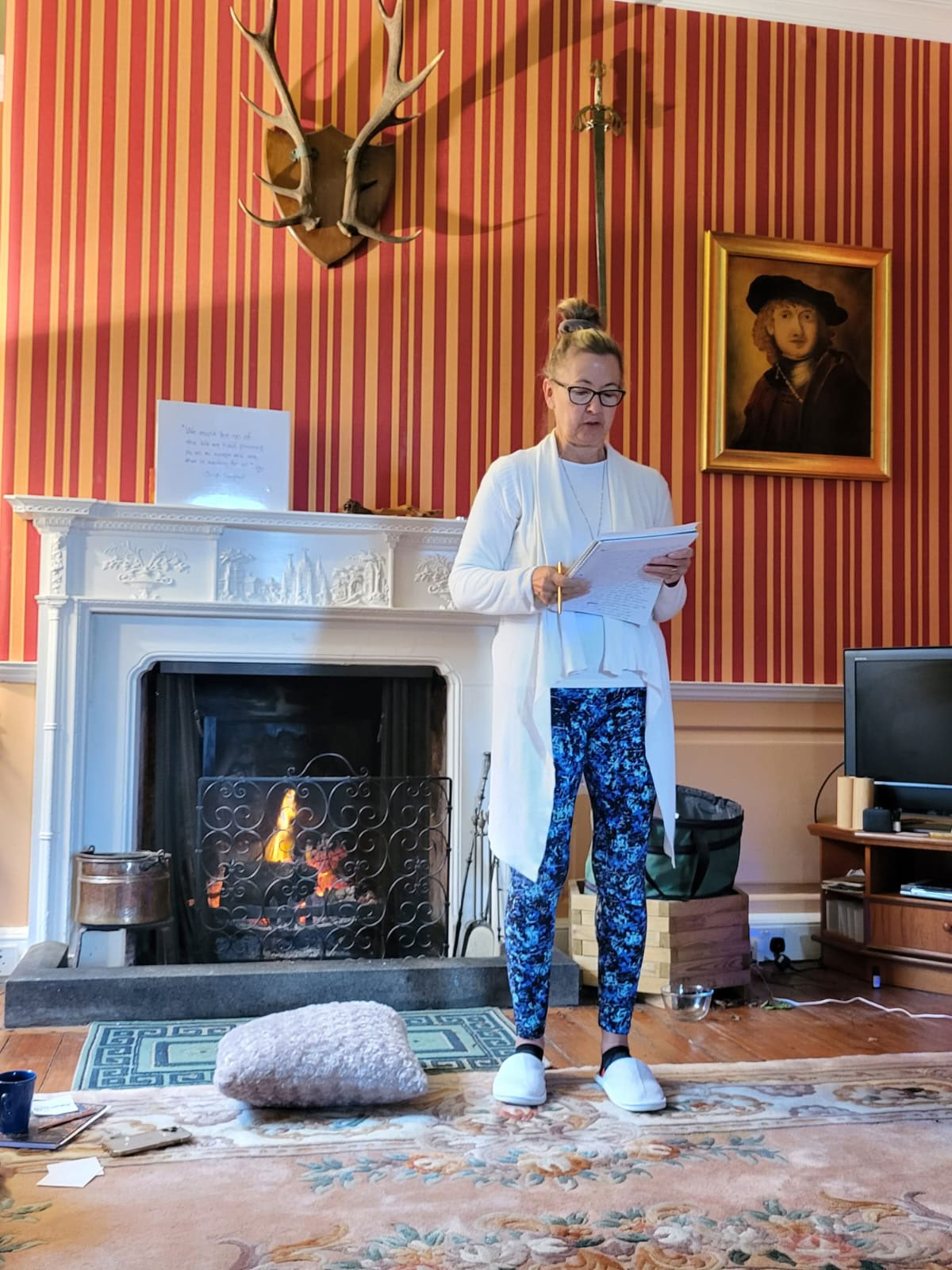 Kreativt skrive- og yogaretreat for kvinder på skotsk slot