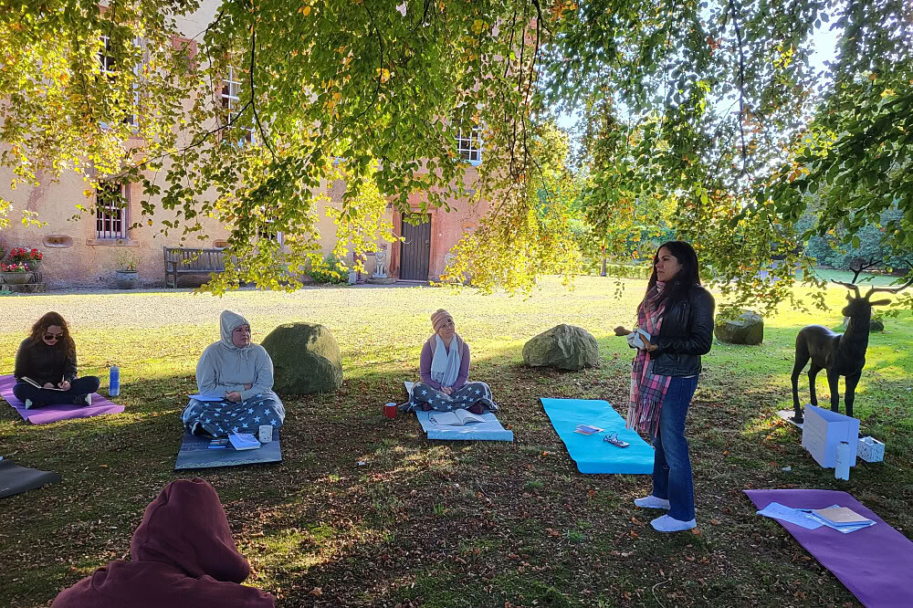 Kreativt skrive- og yogaretreat for kvinder på skotsk slot