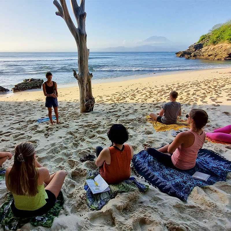 100 timers Yin-yoga-læreruddannelse på Bali