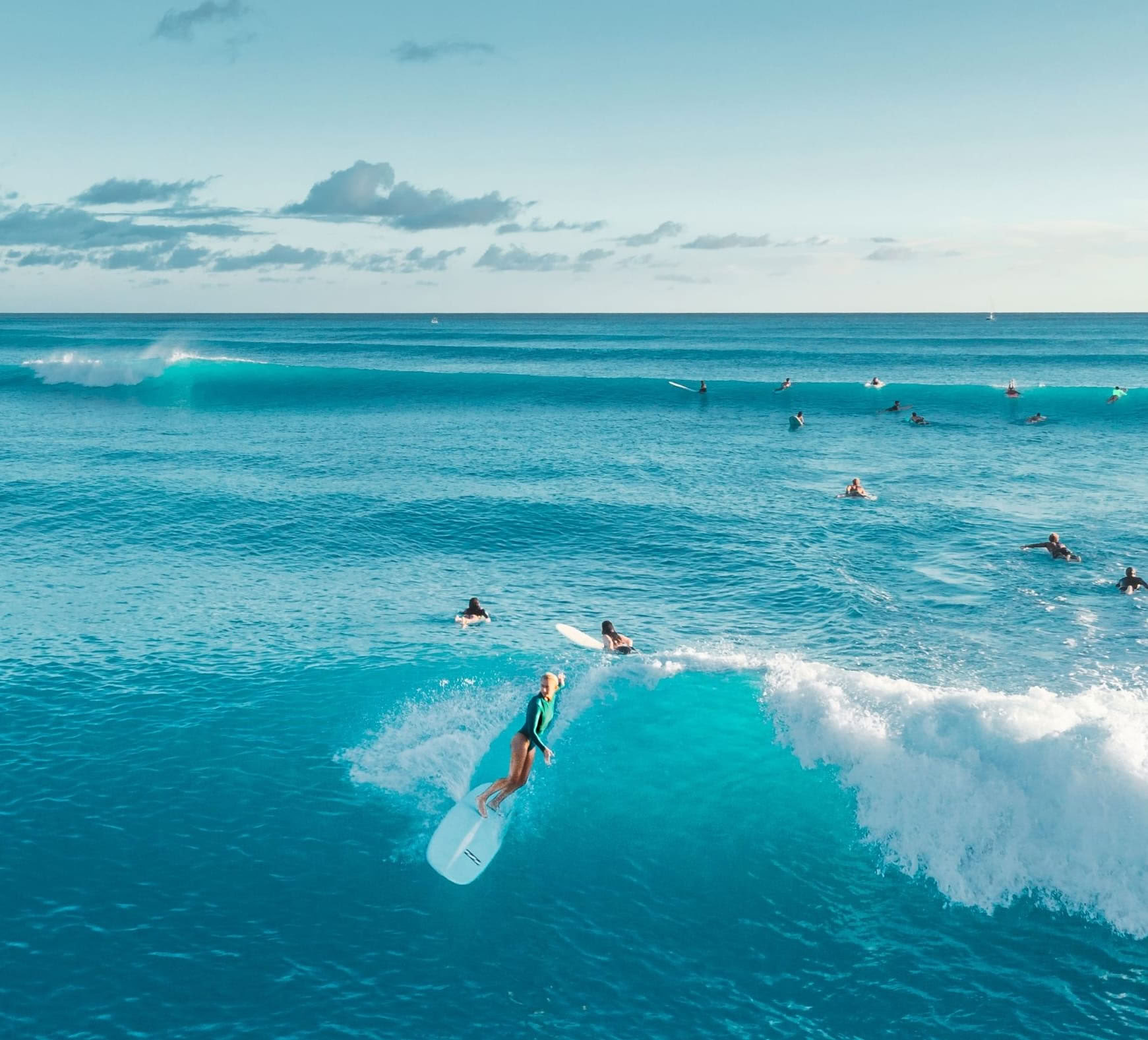 Surfgudinde-retreat på Maldiverne