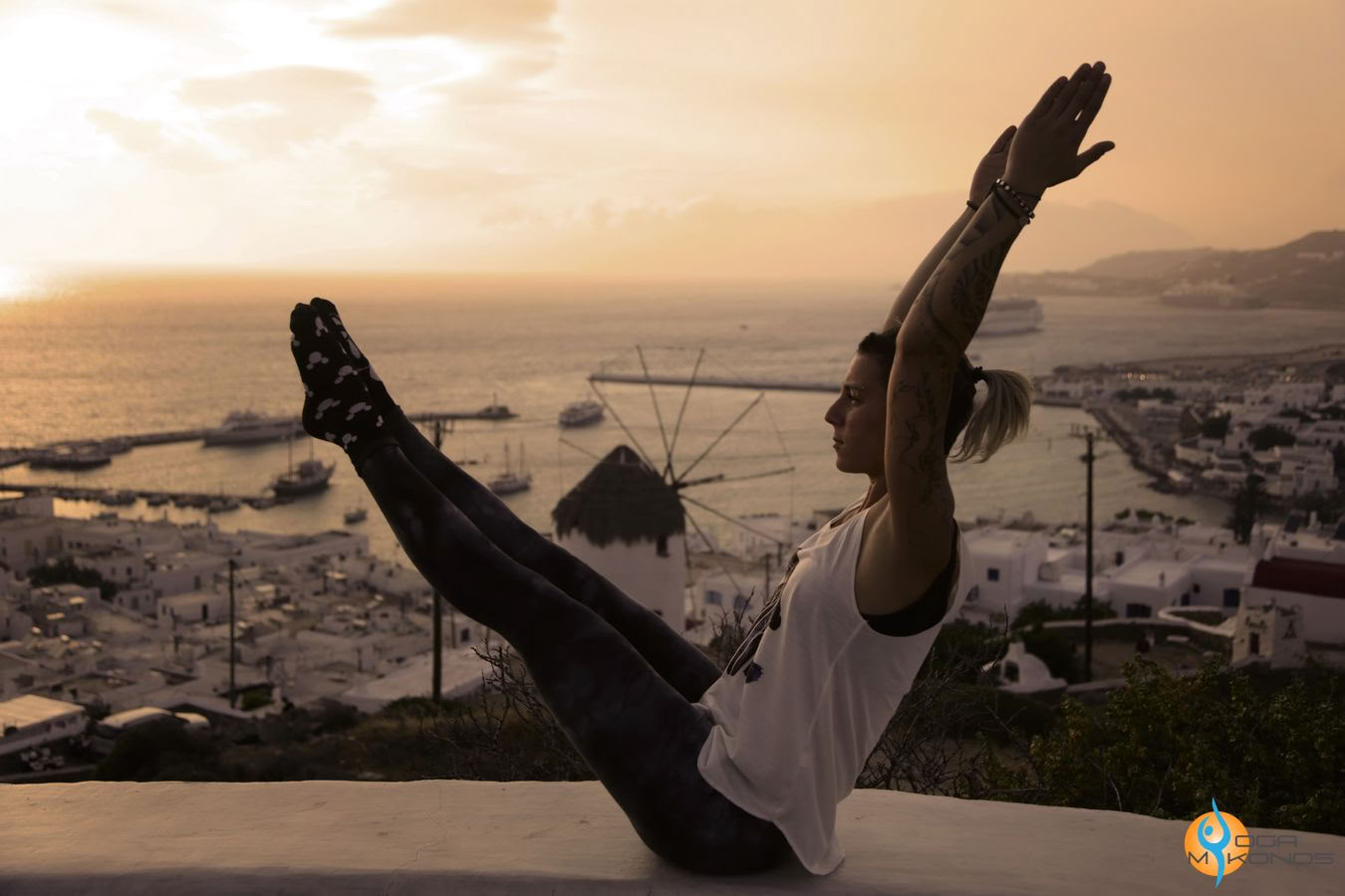Solnedgangsyoga