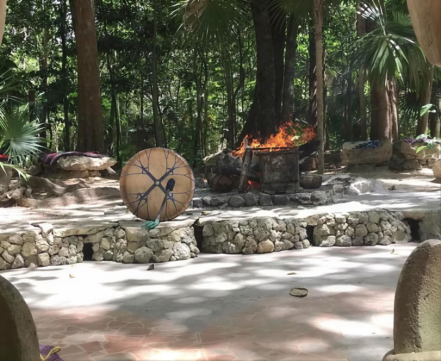 Privat temazcal- og synkroniseret parmassage