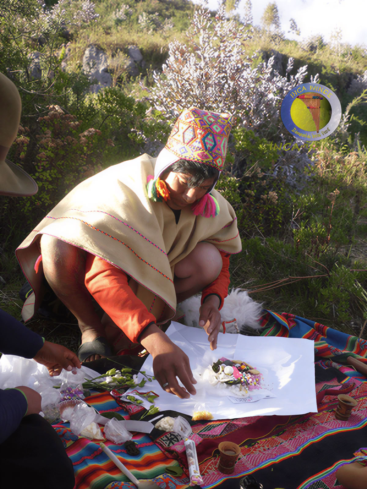 Ceremoni for Jordens ånd "Pachamama