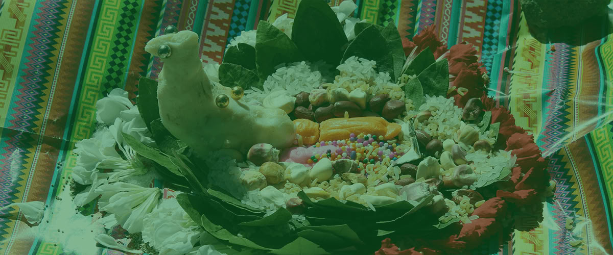 Ceremoni for Jordens ånd "Pachamama
