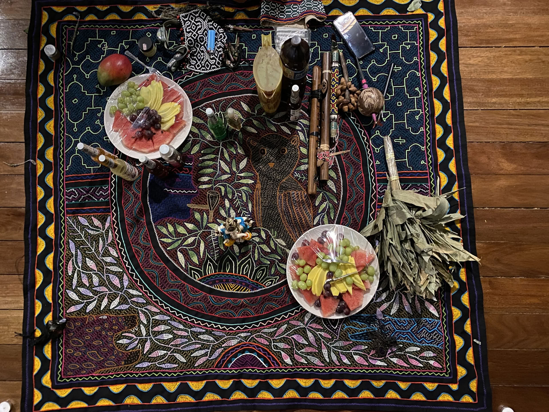 Shipibo ayahuasca-ceremoni