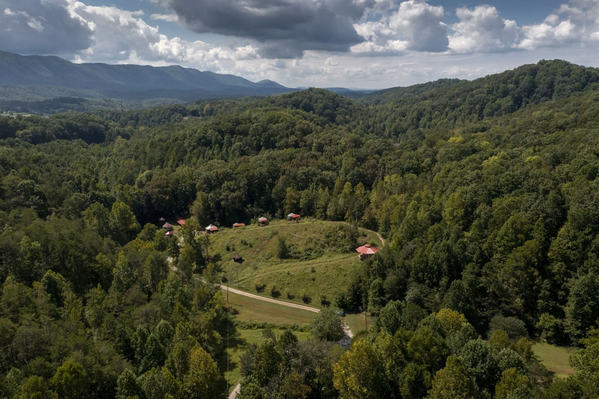 Parsamling i Smoky Mountains for par