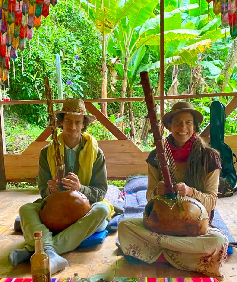 Traditionel Ayahuasca-ceremoni
