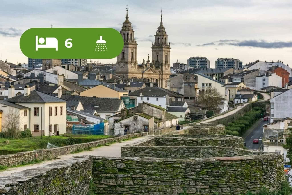 Primitiv Camino fra Lugo i 5 etaper, komfortklasse