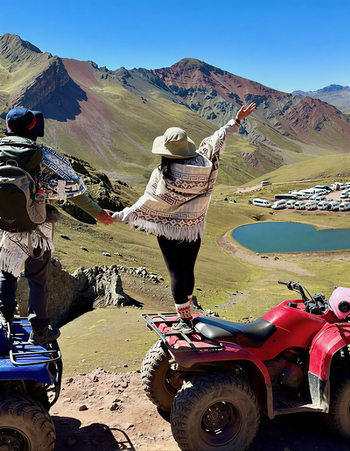 Privat trek til Regnbuebjerget