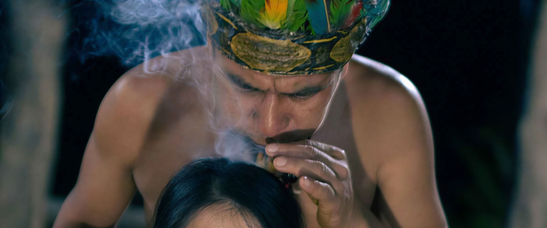 Helbredende ceremoni med ayahuasca