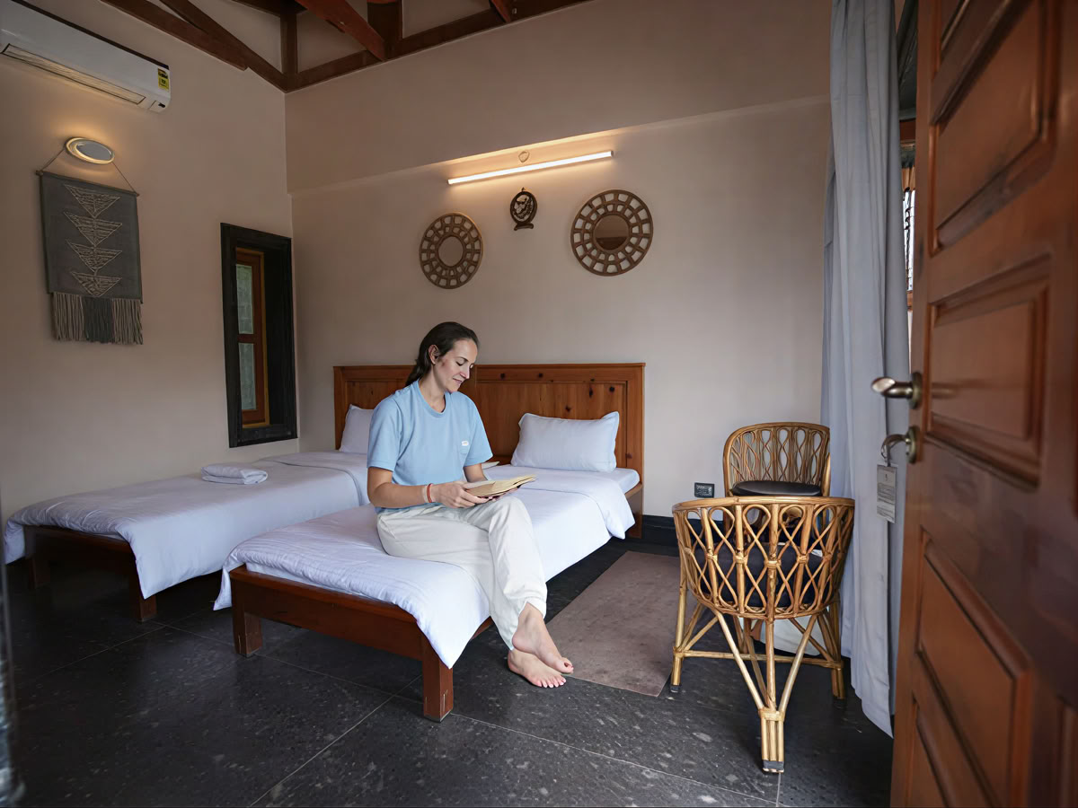 300-timers yogalæreruddannelse i Rishikesh – 20. jan. - 18. feb. 2027