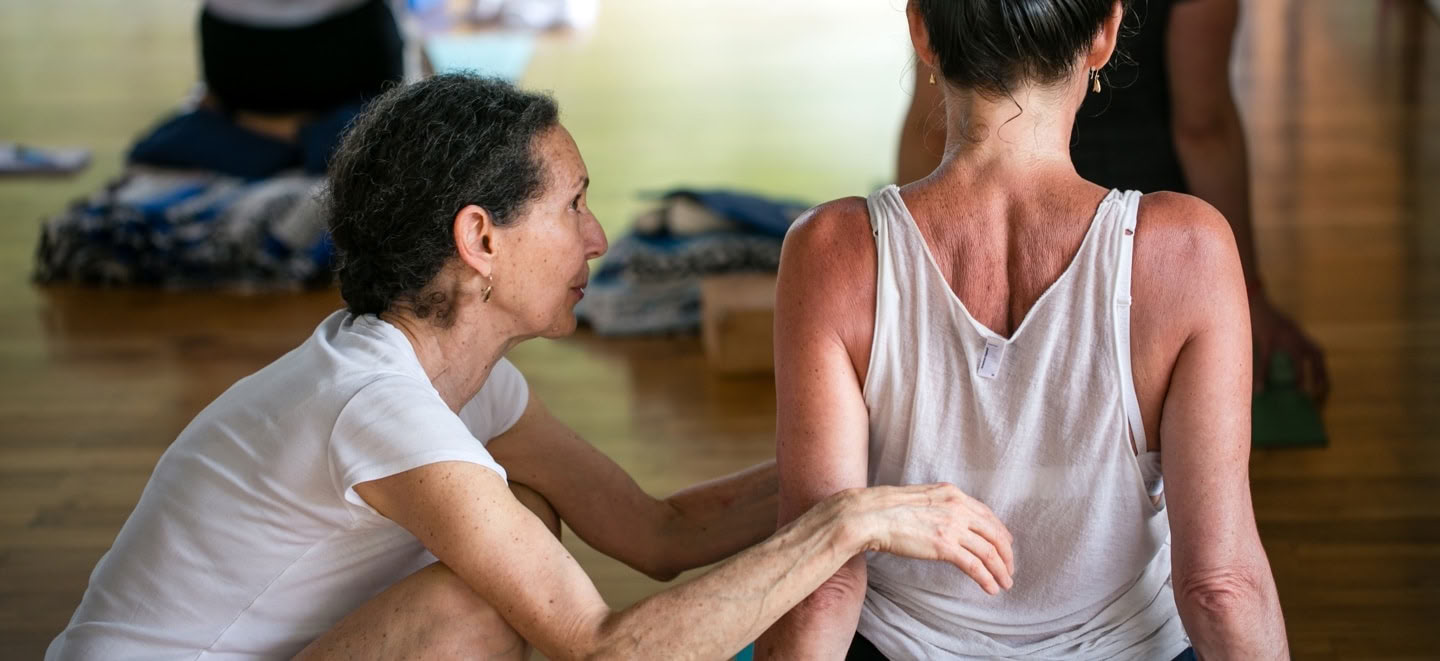 Iyengar-yoga-retreat med Genny Kapuler