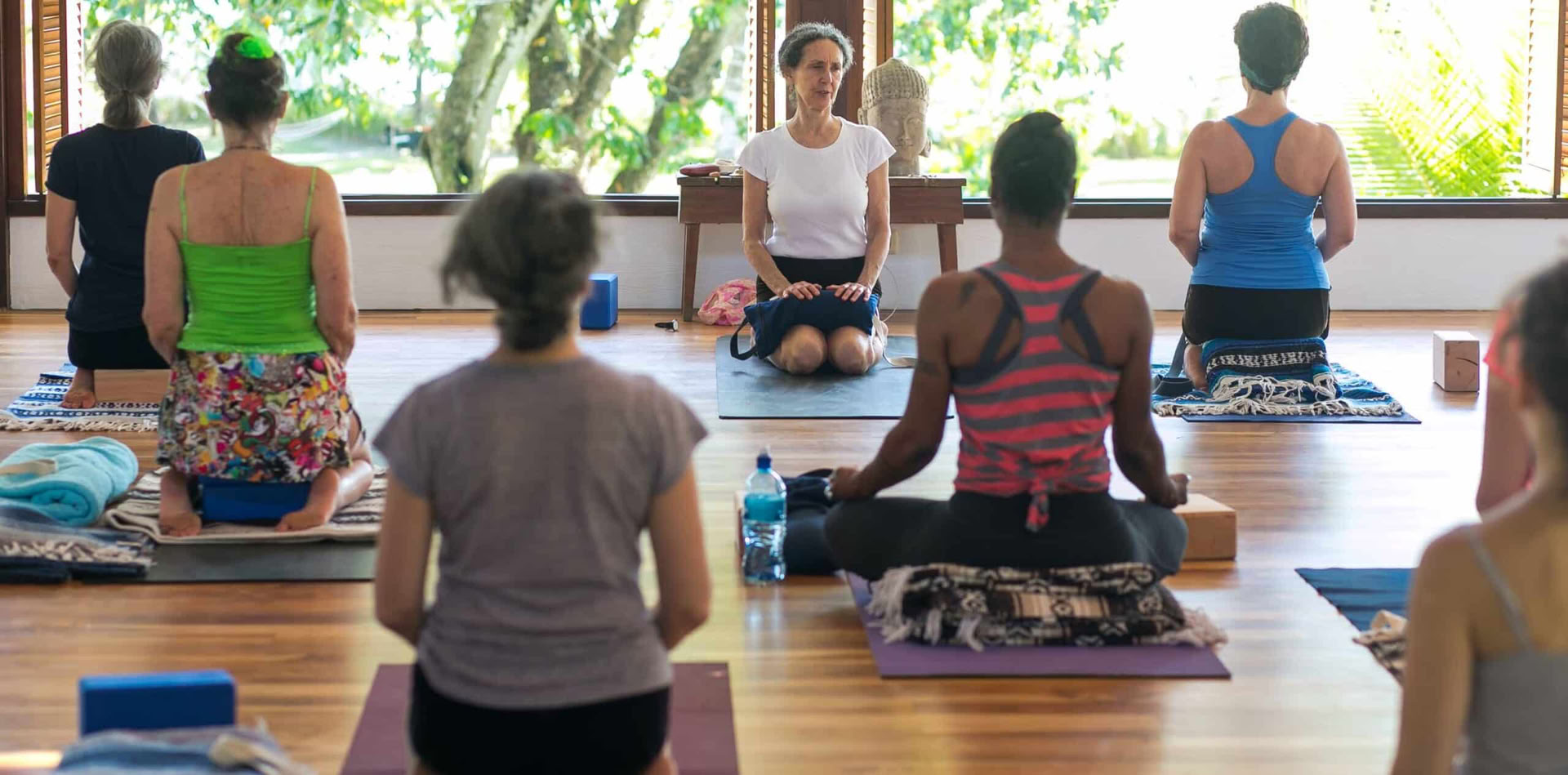 Iyengar-yoga-retreat med Genny Kapuler