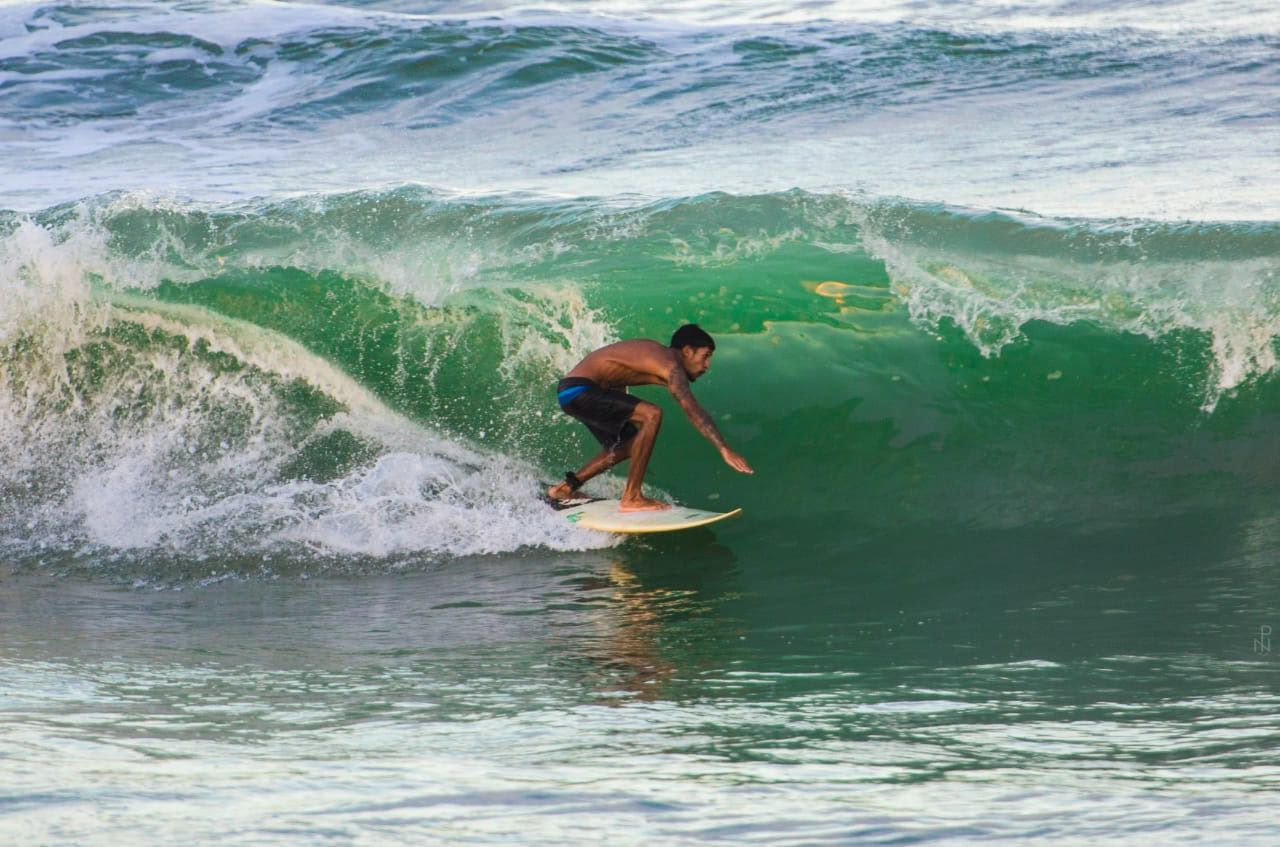 Surflejr i Bahia, Brasilien