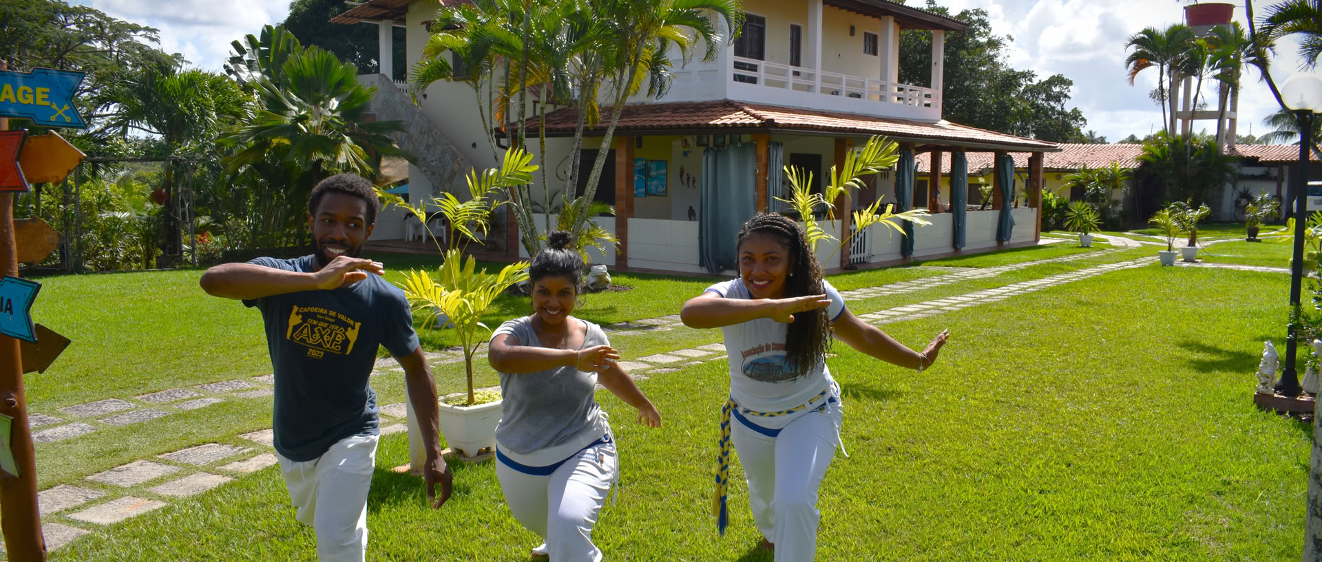 Capoeira-lejr i Brasilien