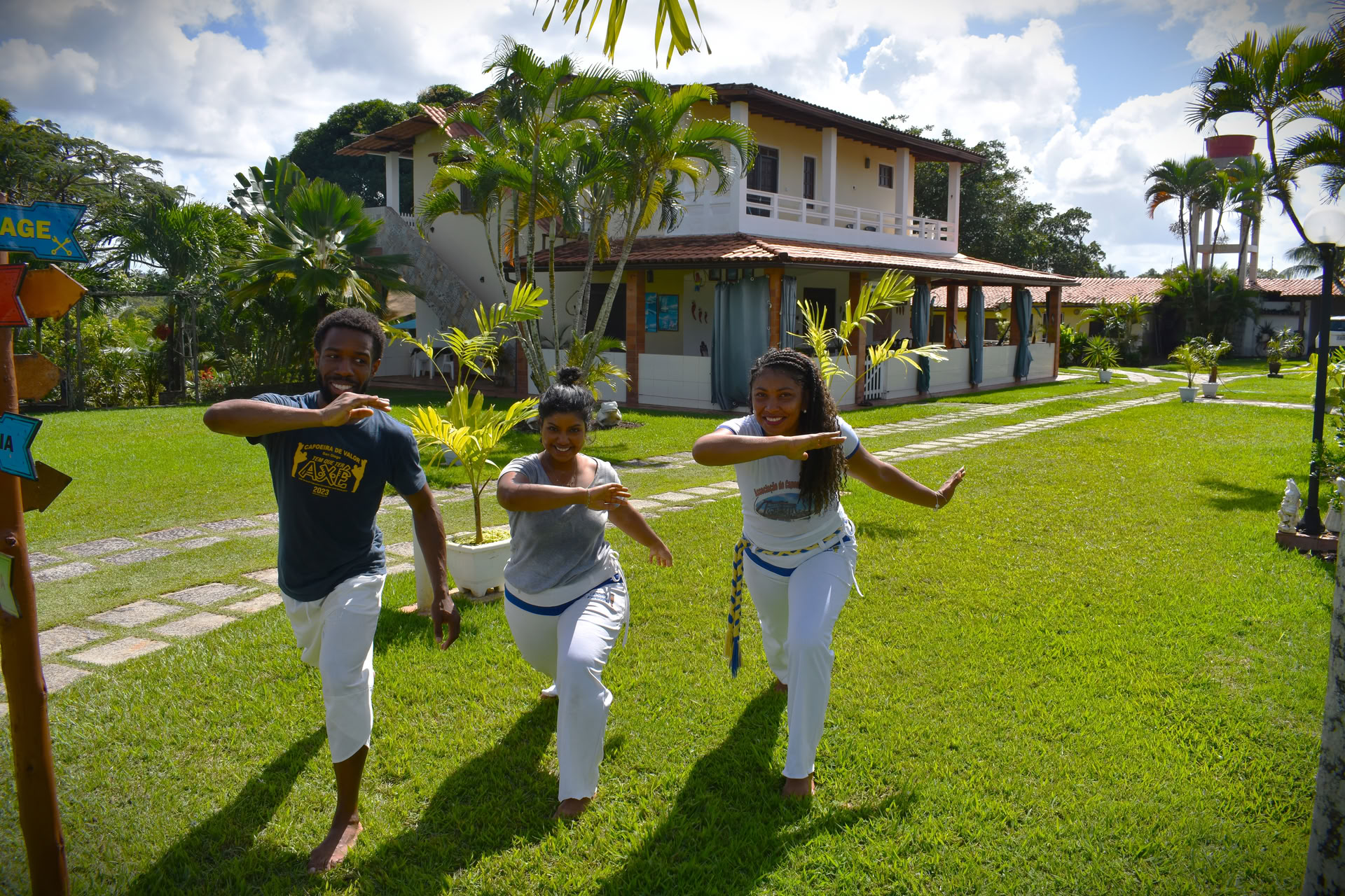 Capoeira-lejr i Brasilien