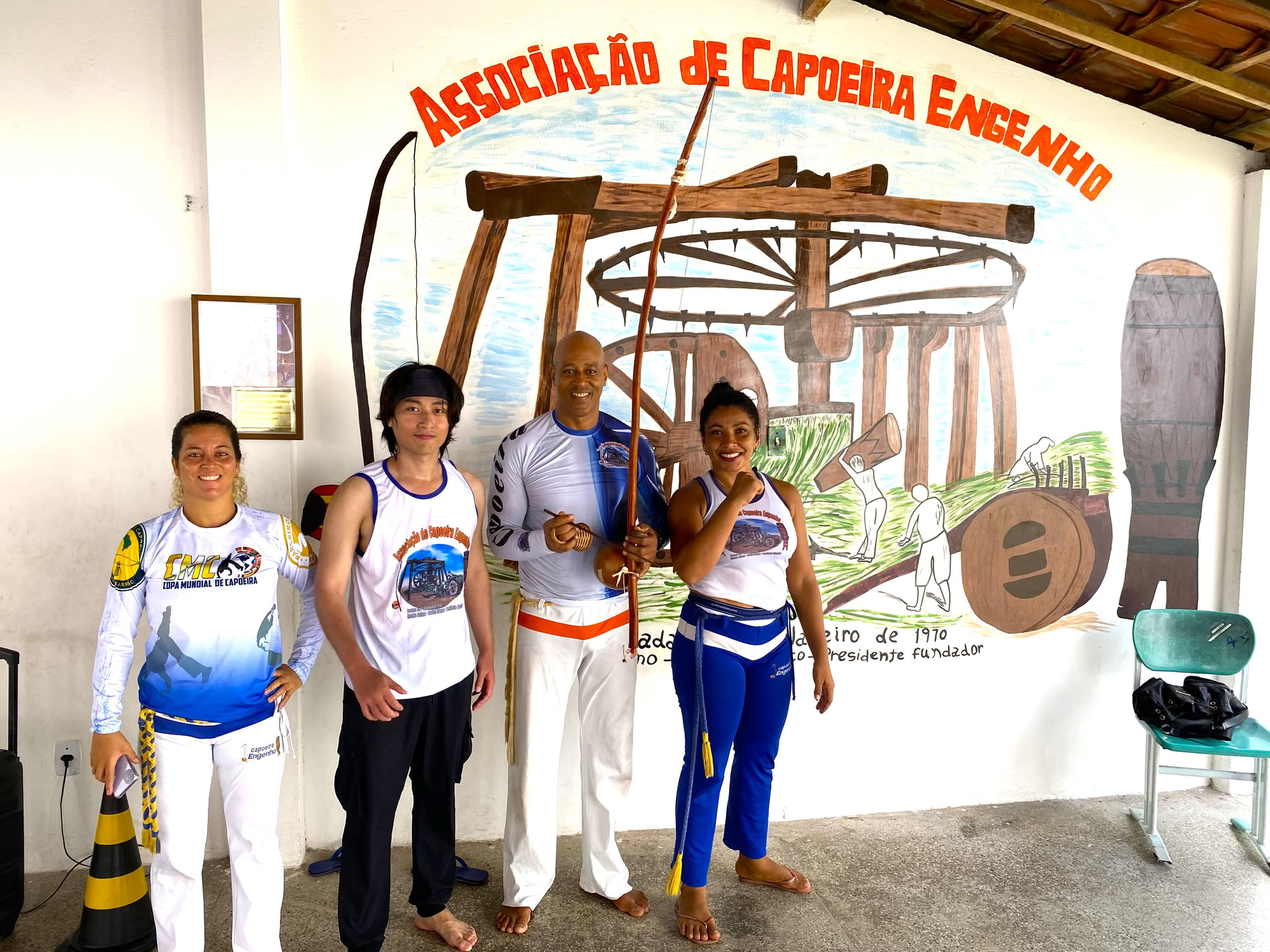 Capoeira-lejr i Brasilien