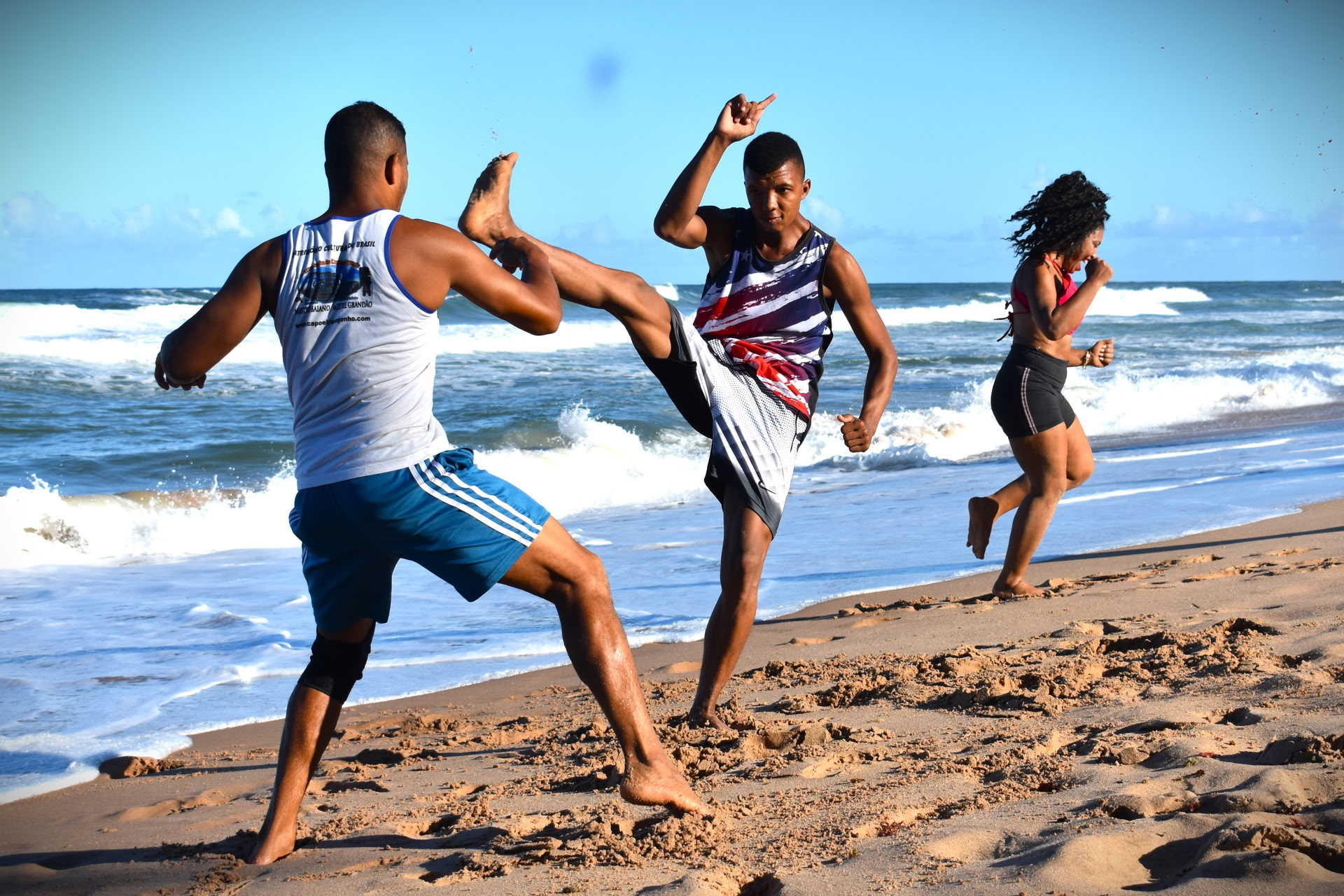 Capoeira-lejr i Brasilien