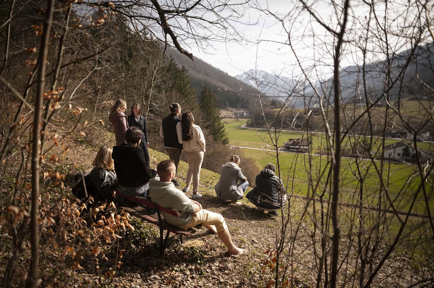 Dyb retreat ved fuldmåne