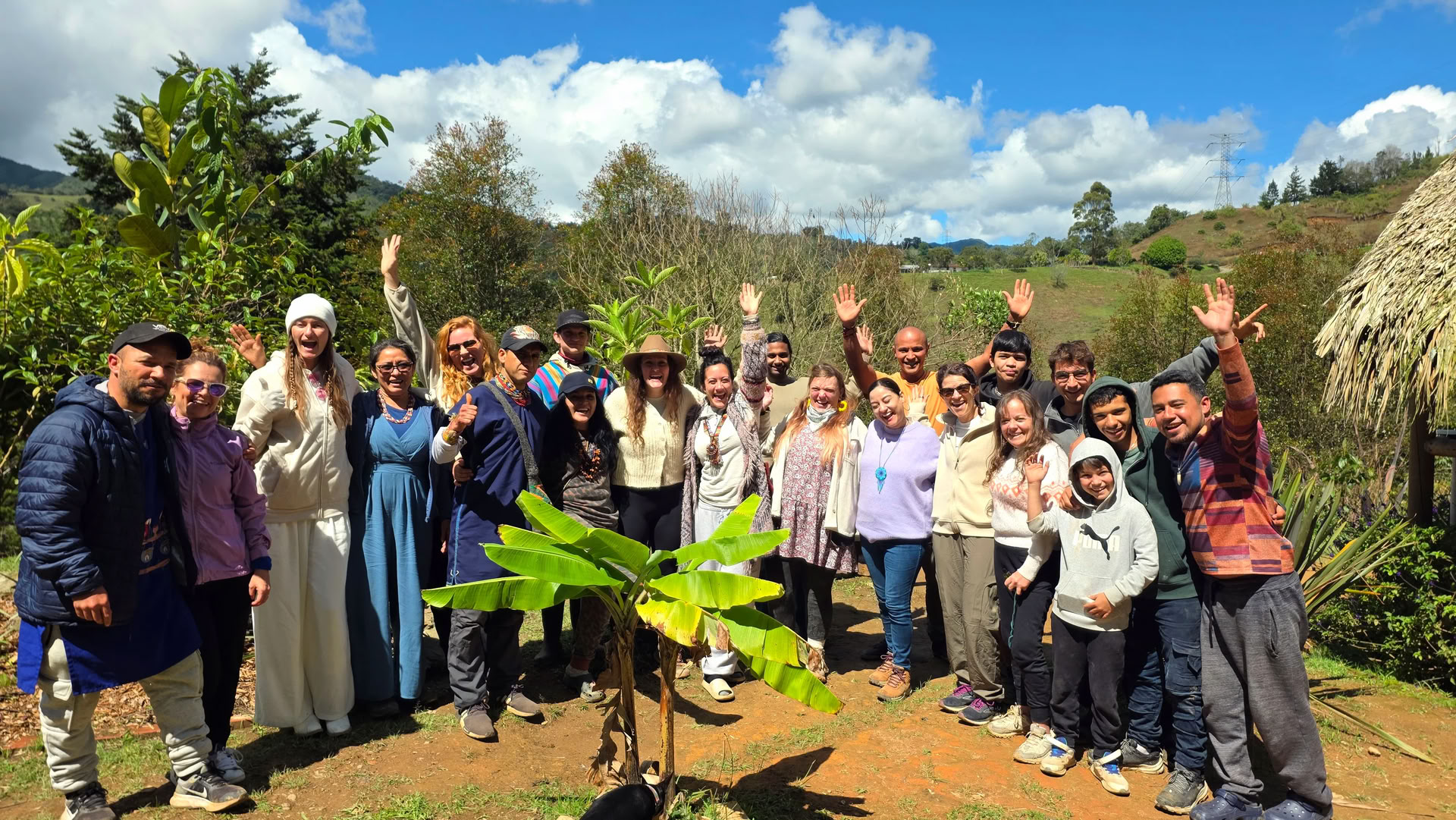 Ayahuasca-retreat i Medellín i december 2026