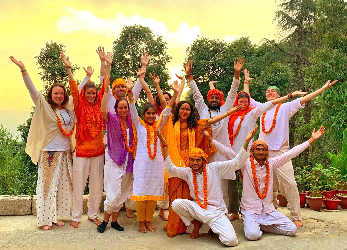 Yoga-læreruddannelse i Indien