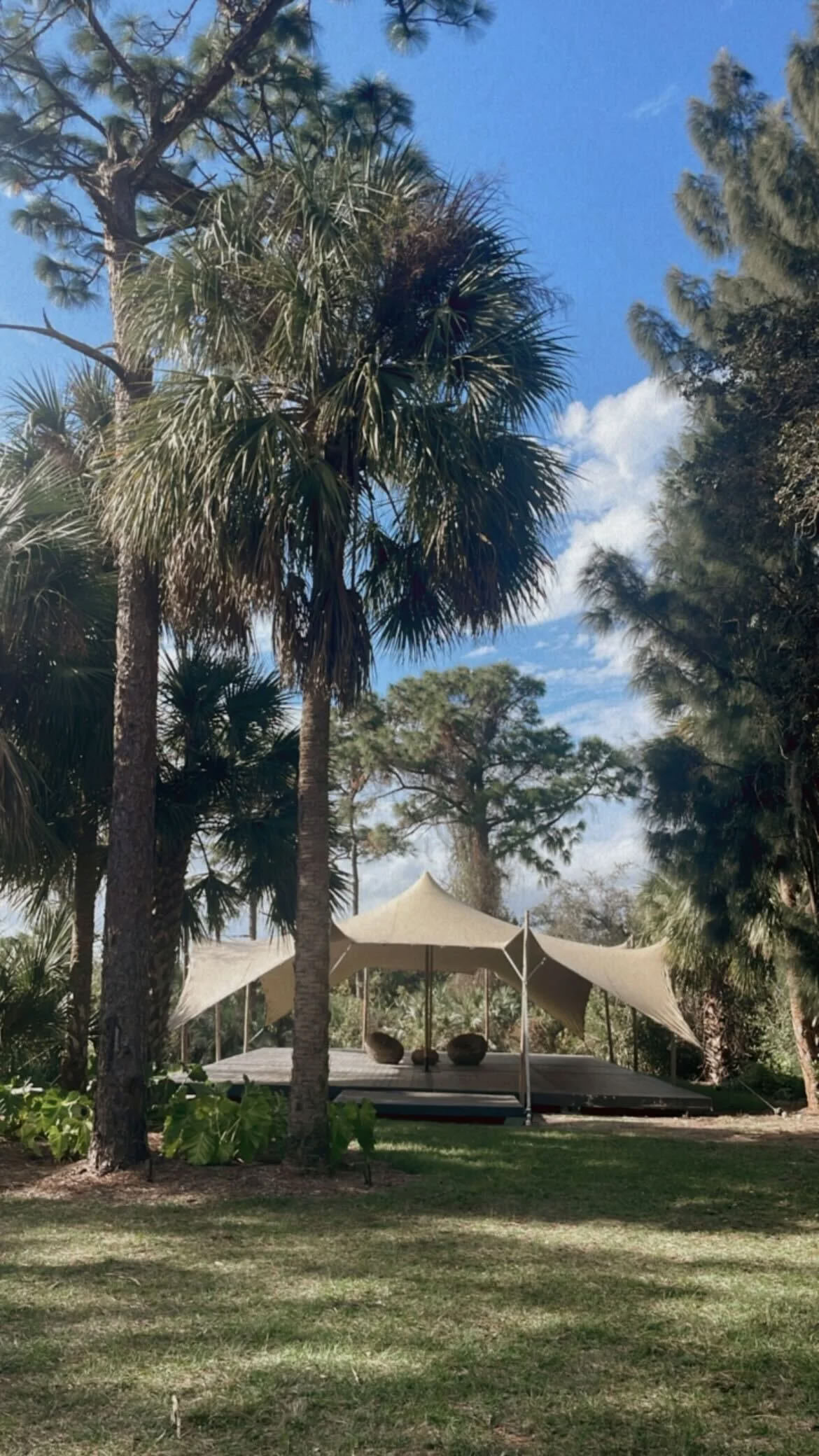 Vild Florida-familieretreat om foråret