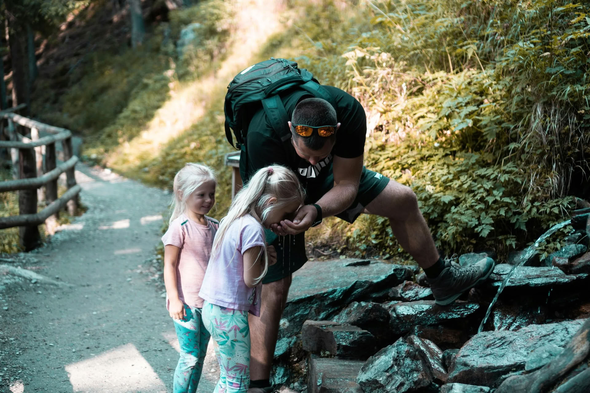 Vild Florida-familieretreat om foråret