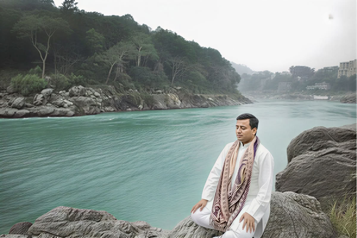 Arrangør af vedisk hinduistisk bryllupsceremoni i Rishikesh