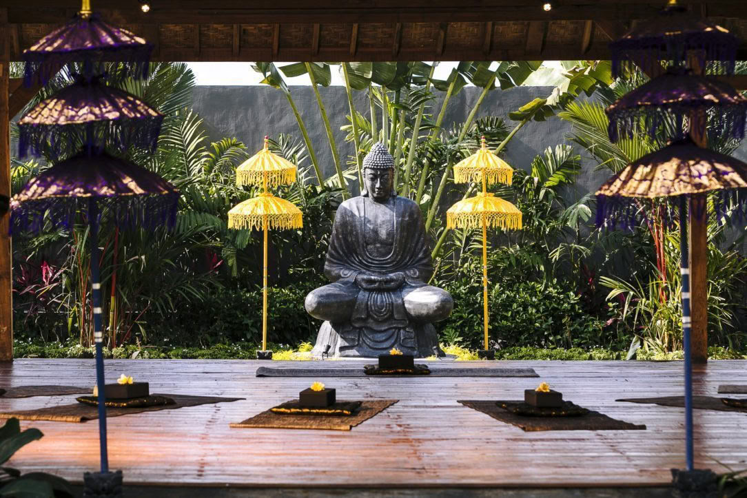 Lykkelig yogaretreat-pakke