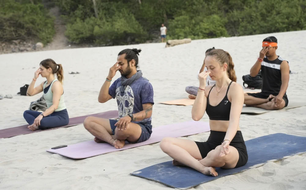 100 timers yoga-TTC i Rishikesh