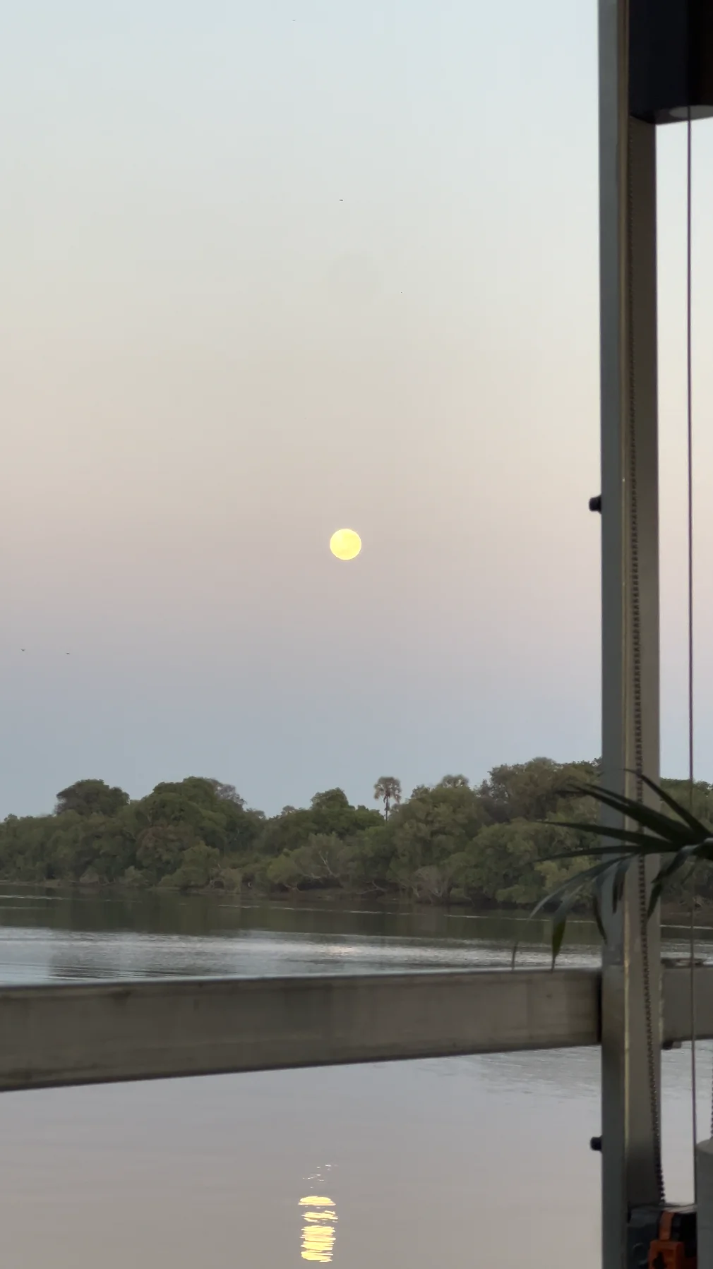 Yoga ved Zambezi