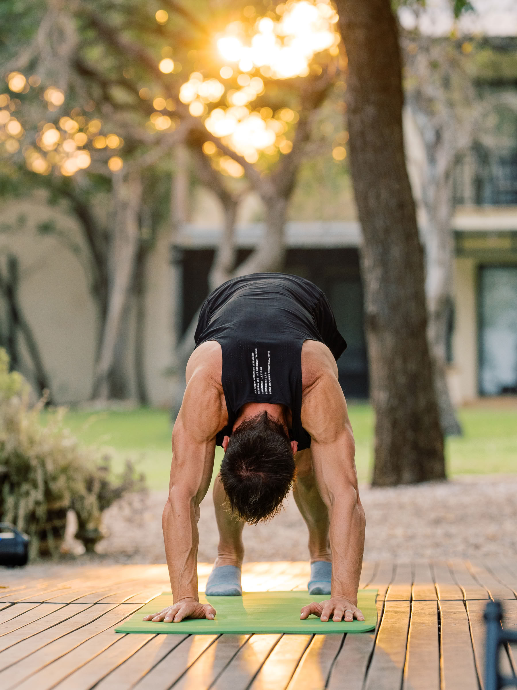 Yoga ved Zambezi