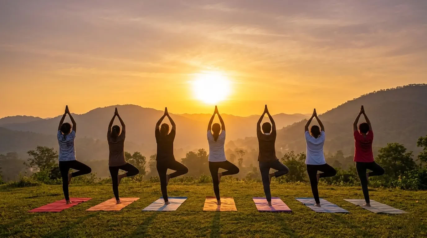 7-dages begynderyoga-retreat