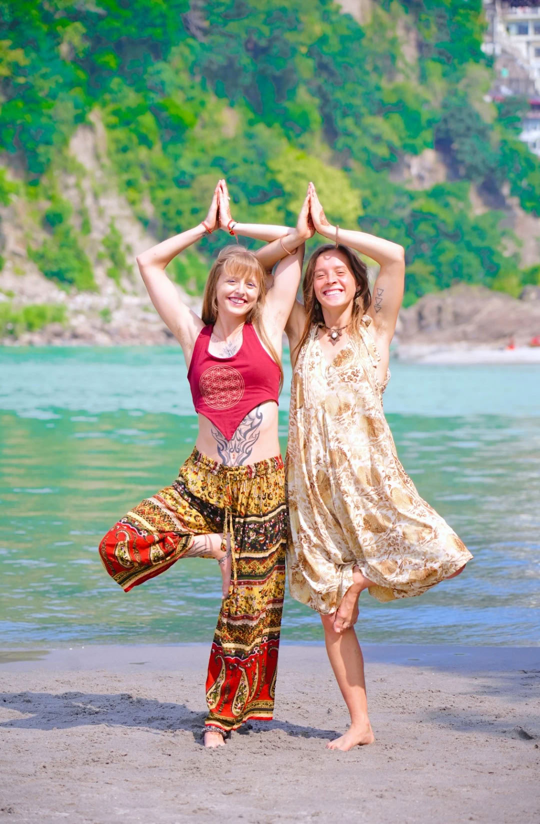100-timers yogalæreruddannelse i Rishikesh