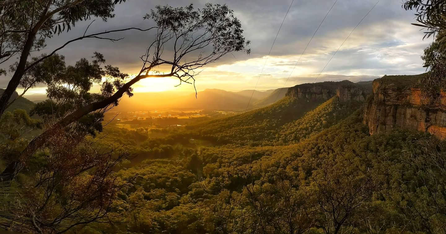 Yoga, klatring og japansk i Blue Mountains