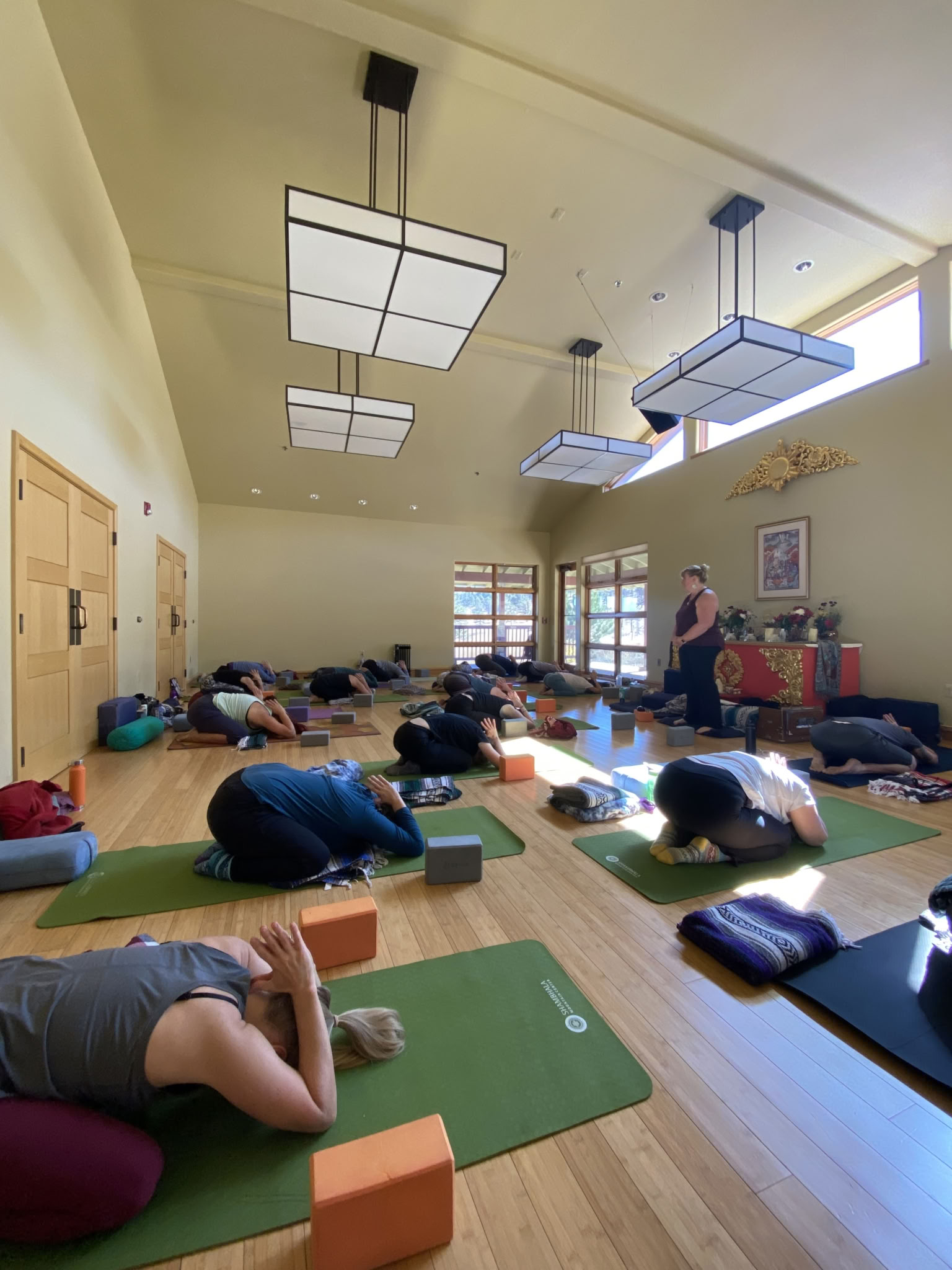 At vende indad: et efterårs-yogaretreat