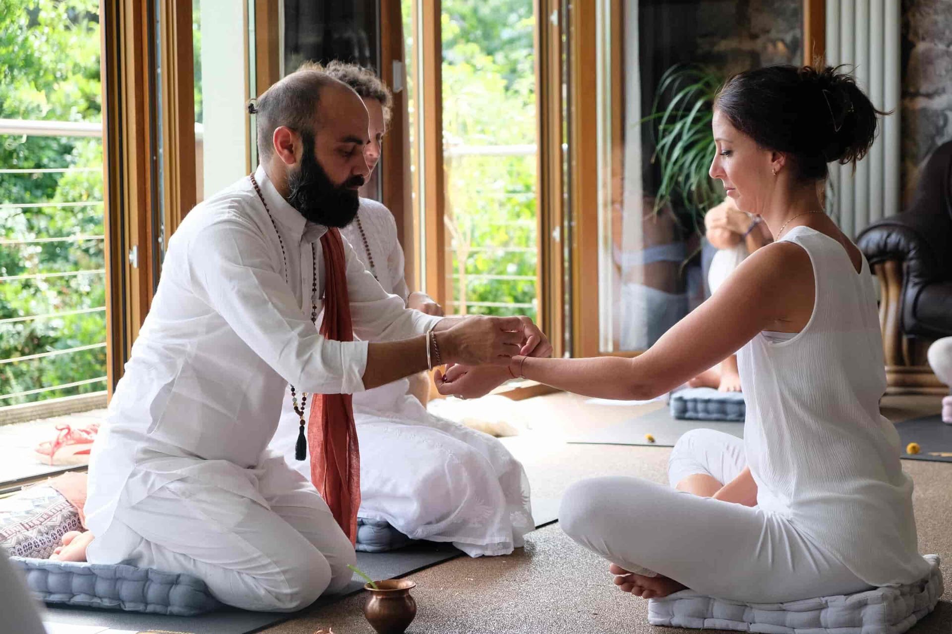 50-timers pranayama-uddannelse i Tyskland