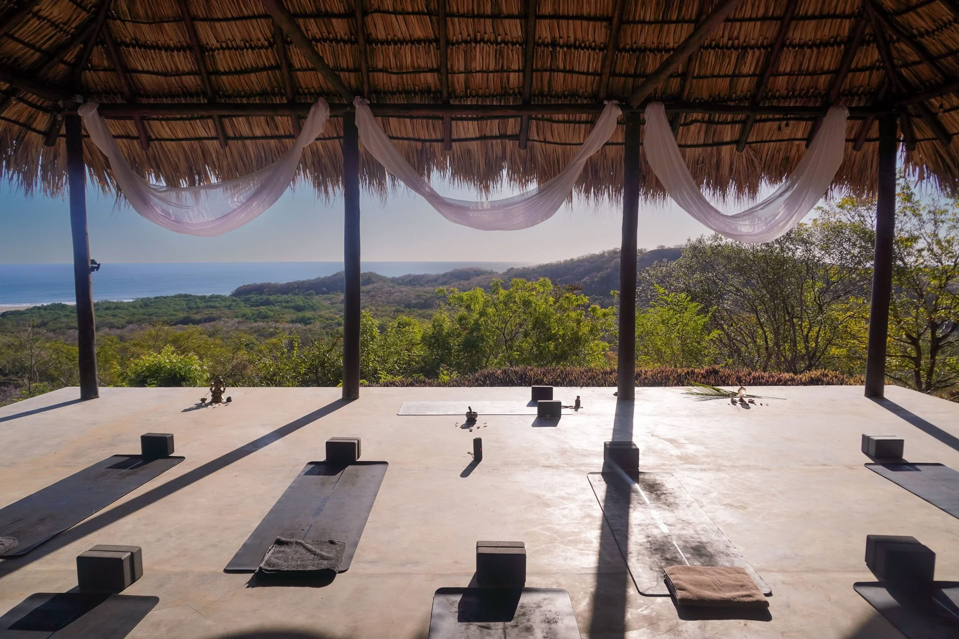 Yoga-time i Popoyo, Nicaragua
