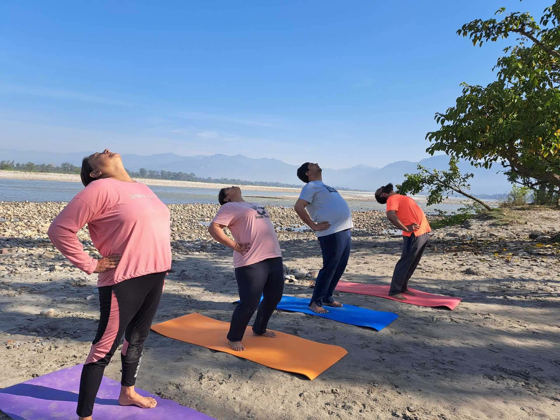 Wellness-retreat for seniorer i Rishikesh, Indien
