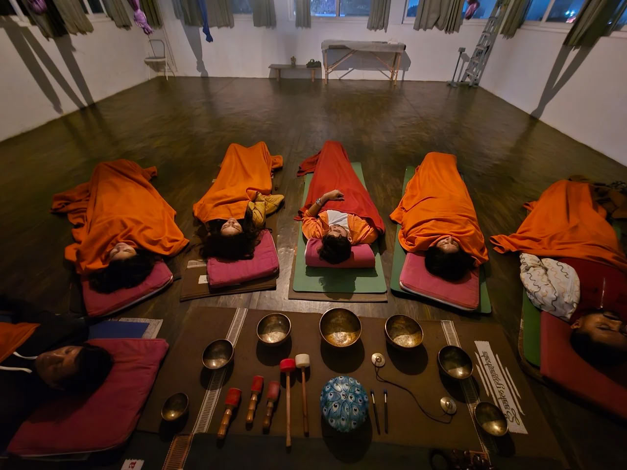 Lydhealingskursus i Rishikesh